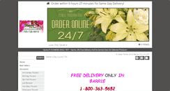 Desktop Screenshot of flowersandpineworld.com